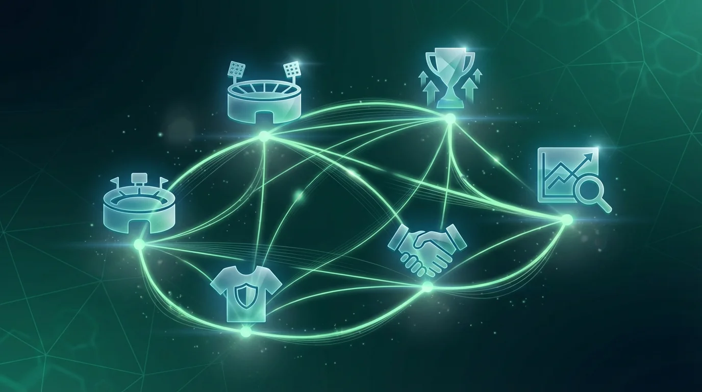 Prime Sports Ventures - Sports industry ecosystem network visualization